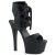 Pleaser Sandales ASPIRE-600-14 Noir EU-38/US-8