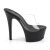 Pleaser Mules ASPIRE-601 Transparent Noir Strass EU-35/US-5
