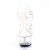 Pleaser Sandales ASPIRE-608 Transparent Argent EU-37/US-7