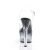 Pleaser Sandales ASPIRE-608STD Transparent Noir EU-35/US-5
