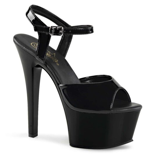 Pleaser Sandales ASPIRE-609 Noir EU-37/US-7
