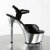 Pleaser Sandales ASPIRE-609 Noir Argent Chrome EU-37/US-7