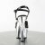 Pleaser Sandales ASPIRE-609 Noir Argent Chrome EU-38/US-8