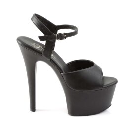 Pleaser Sandales ASPIRE-609 Noir EU-37/US-7