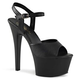 Pleaser Sandales ASPIRE-609 Noir EU-38/US-8