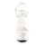 Pleaser Sandales ASPIRE-609 Blanc EU-37/US-7