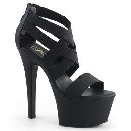 Pleaser Sandales ASPIRE-669 Noir EU-35/US-5