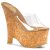 Pleaser Mules BEAU-601 Transparent Liège EU-35/US-5