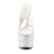 Pleaser Mules BEJEWELED-701DM Transparent Argent Strass EU-35/US-5