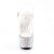 Pleaser Sandales BEJEWELED-708MS Transparent Argent Strass EU-35/US-5