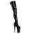 Pleaser Bottes cuissardes BEYOND-4000 Noir EU-36/US-6