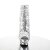 Pleaser Bottines BLONDIE-R-1008 Argent Multi Strass Chrome EU-35/US-5