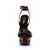 Pleaser Sandales BLONDIE-631-2 Noir Rouge EU-36/US-6