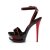 Pleaser Sandales BLONDIE-631-2 Noir Rouge EU-39/US-9