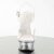 Pleaser Sandales CAPTIVA-608 Transparent Argent EU-35/US-5