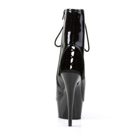 Pleaser Bottines DELIGHT-1016 Noir EU-40/US-10