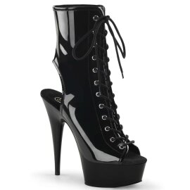 Pleaser Bottines DELIGHT-1016 Noir EU-38/US-8