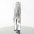 Pleaser Bottines DELIGHT-1017RSF Transparent Argent Chrome EU-40/US-10