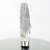 Pleaser Bottines DELIGHT-1017RSF Transparent Argent Chrome EU-37/US-7