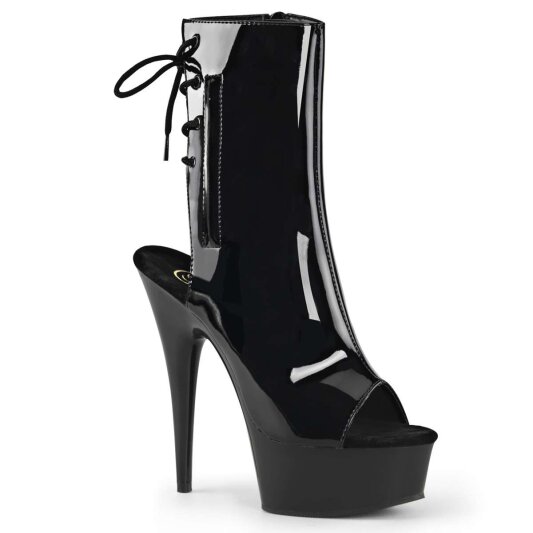 Pleaser Bottines DELIGHT-1018 Noir EU-35/US-5