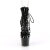 Pleaser ADORE-1013MST Bottines à plateforme Revêtement laqué Noir
