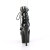 Pleaser ADORE-1013MST Bottines à plateforme Revêtement laqué Noir