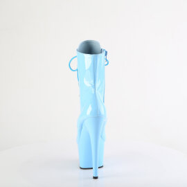 Pleaser ADORE-1020 Bottines à plateforme Revêtement laqué Bleu