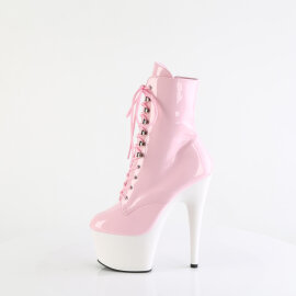Pleaser ADORE-1020 Bottines à plateforme Revêtement laqué Rose