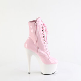Pleaser ADORE-1020 Bottines à plateforme Revêtement laqué Rose