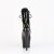 Pleaser ADORE-1020ESC Bottines à plateforme Revêtement laqué Noir