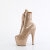 Pleaser ADORE-1020GP Bottines à plateforme Revêtement laqué Paillettes Or