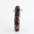 Pleaser ADORE-1020KISSES Bottines à plateforme Similicuir Noir