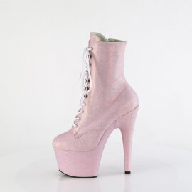Pleaser ADORE-1020SDG Bottines à plateforme Paillettes Rose