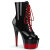 Pleaser ADORE-1021BR-H Bottines à plateforme Revêtement laqué Noir
