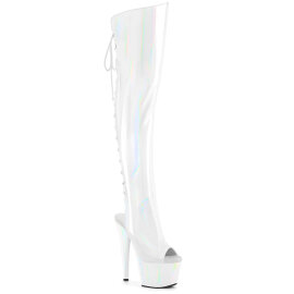 Pleaser ADORE-3019HWR Cuissardes à plateforme Holo...