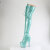 Pleaser ADORE-3020GP Cuissardes à plateforme Revêtement laqué Paillettes Turquoise