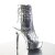 Pleaser Bottines DELIGHT-1018HG Argent Hologramme Chrome EU-35/US-5