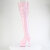 Pleaser ADORE-3850 Cuissardes à plateforme Revêtement laqué Paillettes Rose