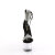 Pleaser ADORE-727RS Sandales à plateforme Transparent Strass Noir