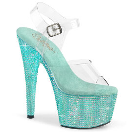Pleaser BEJEWELED-708RRS Sandales à plateforme...