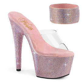 Pleaser BEJEWELED-712RS Mules à plateforme...