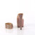 Pleaser BEJEWELED-712RS Mules à plateforme Transparent Strass Marron