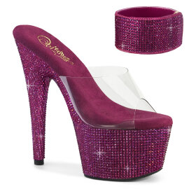 Pleaser BEJEWELED-712RS Mules à plateforme...