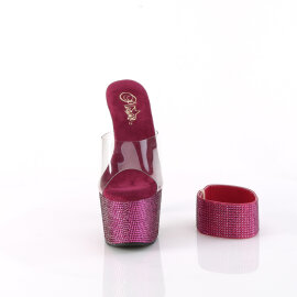 Pleaser BEJEWELED-712RS Mules à plateforme...