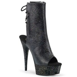 Pleaser Bottines DELIGHT-1018MMG Noir EU-40/US-10