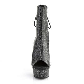 Pleaser Bottines DELIGHT-1018MMG Noir EU-38/US-8