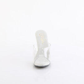 Fabulicious CUPID-401 Mules Transparent