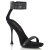 Fabulicious CUPID-440 Sandales Similicuir Strass Noir
