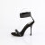 Fabulicious CUPID-440 Sandales Similicuir Strass Noir