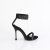 Fabulicious CUPID-440 Sandales Similicuir Strass Noir